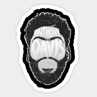 Anthony Davis Los Angels L Player Silhouette Sticker